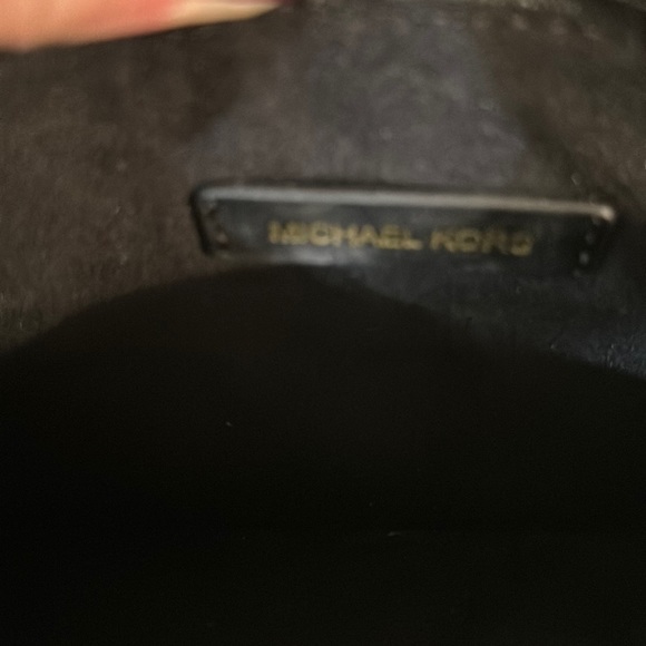 Black and Gold Brand New Michael Kors Purse. Perfect for Wrist! - Picture 2 of 4
